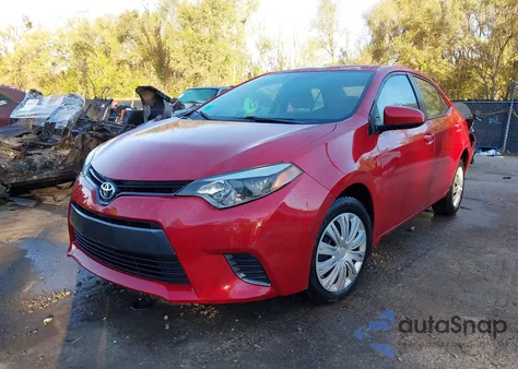 2016 Toyota Corolla Le from USA, damaged, VIN 2T1BURHE4GC639970